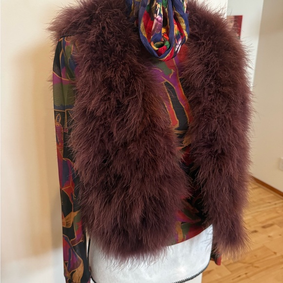 FARM Rio Multicolor Abstract horse Print Top - Picture 10 of 11